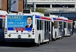 PHILADELPHIA, PA - NOVEMBER 3: SEPTA buses sit...